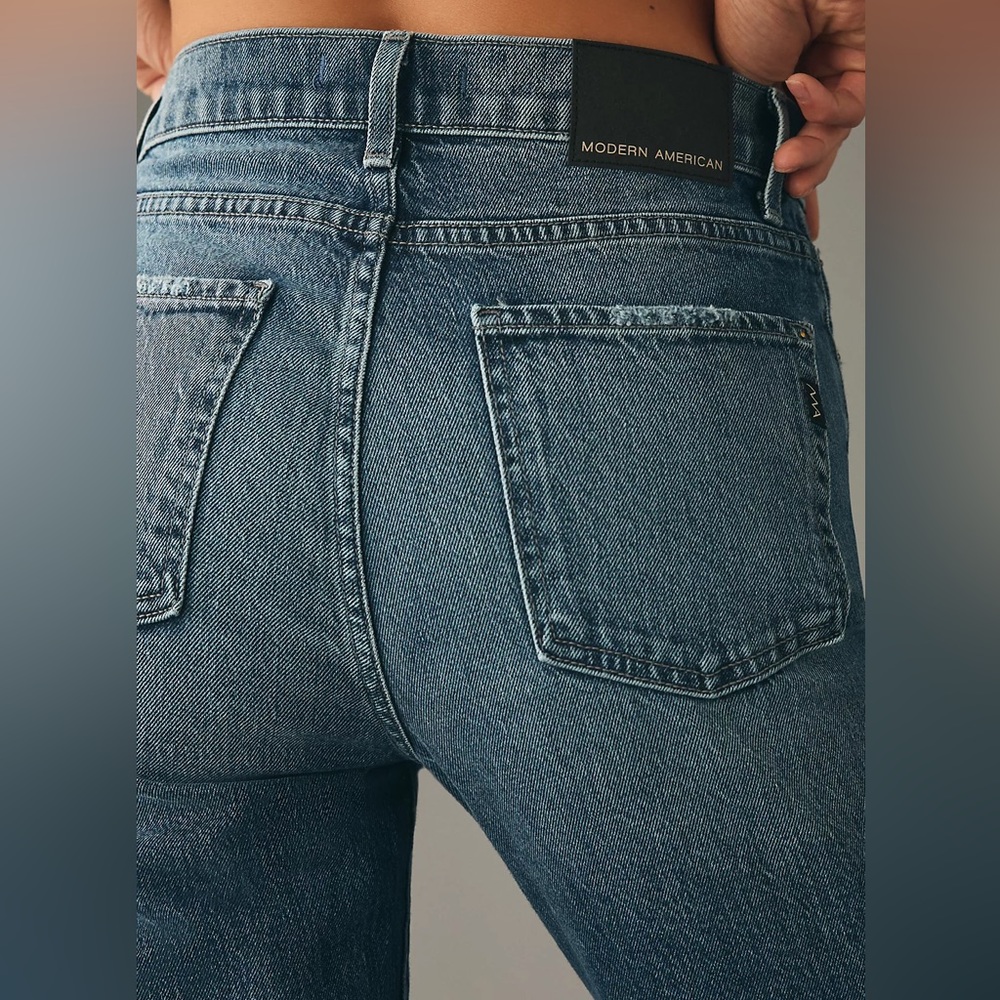 NWT Modern American Emmy High Rise Flare Jeans Size 27 - Picture 14 of 14